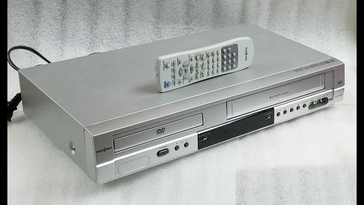 Insignia IS DVD040924 DVD VCR Player Combo DVD Video Cassette Recorder
