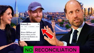"PRINCE Harry SNUBS Wlliam!?" William's US visit sparks MAJOR ROYAL reconciliation QUESTIONS??
