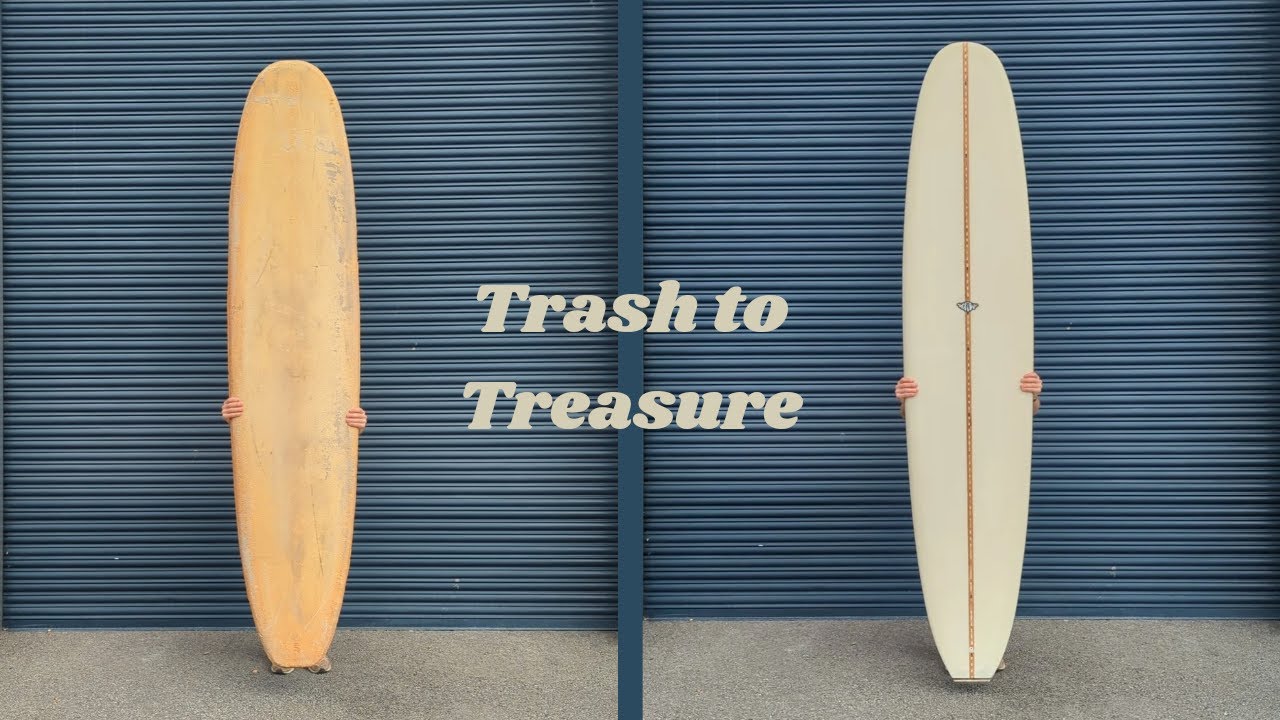 Trash to Treasure - Full Surfboard Build