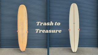 Trash to Treasure - Full Surfboard Build