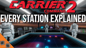 Carrier Command 2 Starter Guide - Each Battle Station Explained
