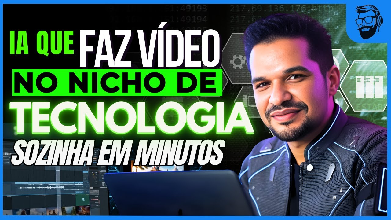 IA Cria Vídeo do Nicho de TECNOLOGIA 100% Sozinha em Minutos | Tubefy