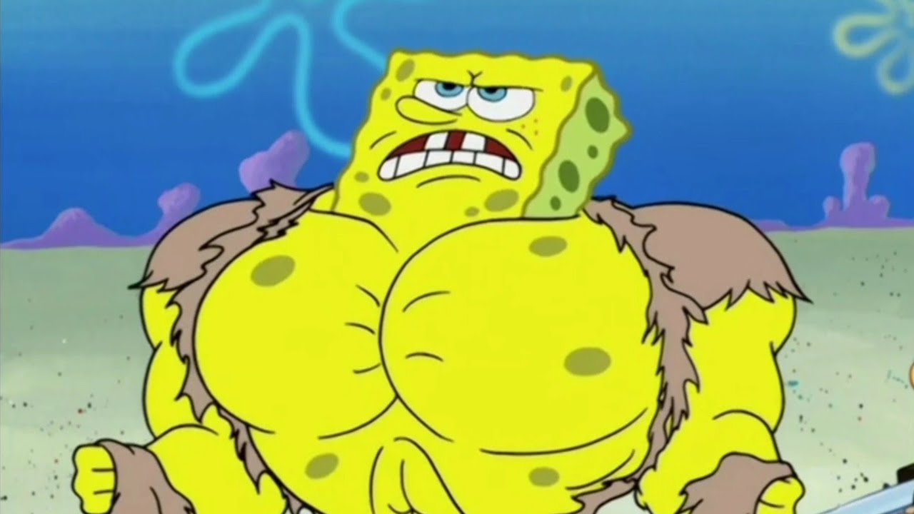 Buff spongebob