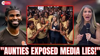 Shedeur Sanders CU Aunties Get LAST LAUGH As Browns Media's Bots Narrative Completely FALLS APART!