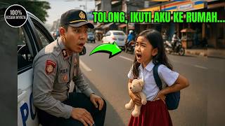 GADIS KECIL mendekati polisi dan berkata “IKUTI aku ke RUMAH” – KEBENARANNYA membuat semua MENANGIS