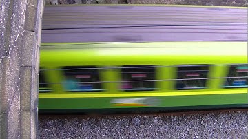 Dart Train - Maretimo Bridge, Blackrock