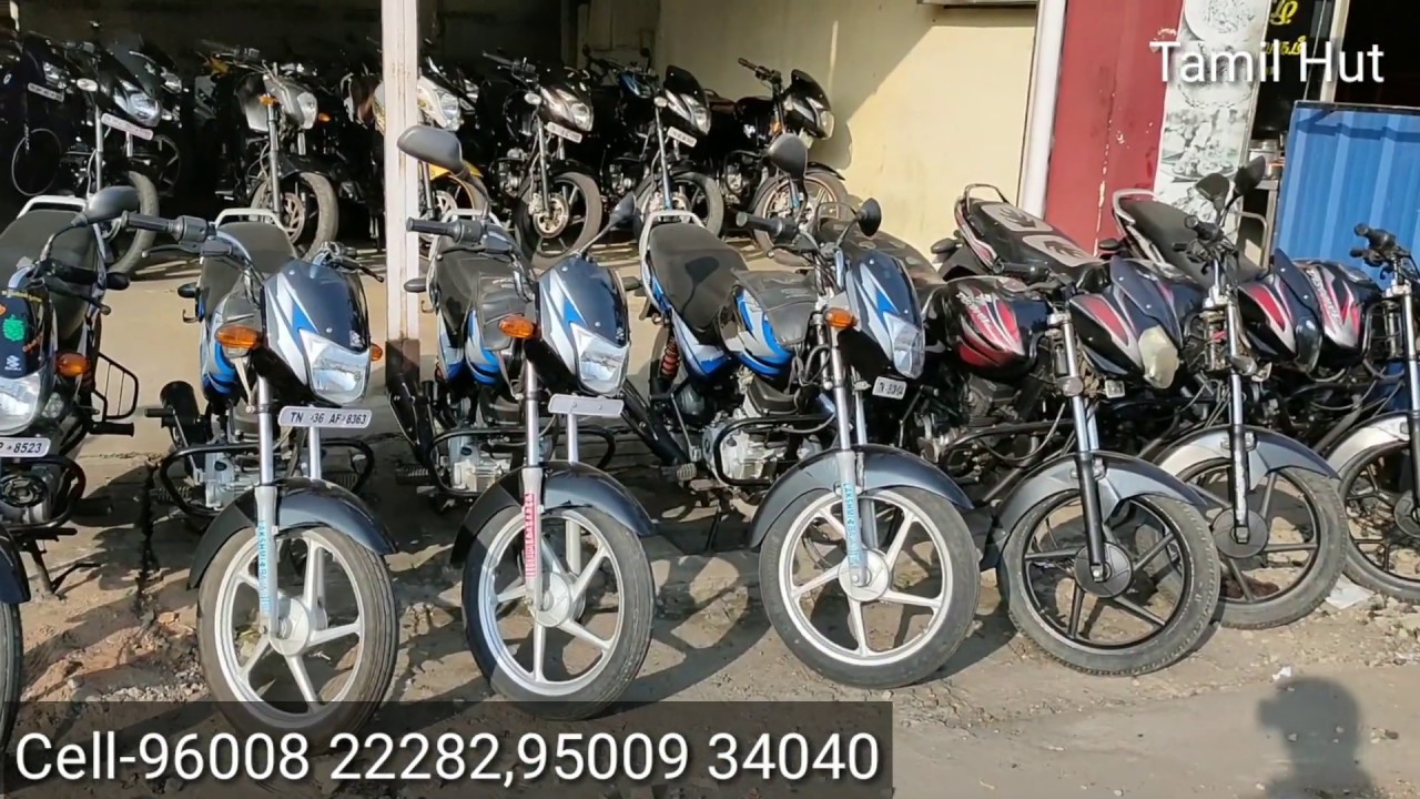 Secondhand bike Showroom in Erode district/Gopi/Tamil Hut YouTube