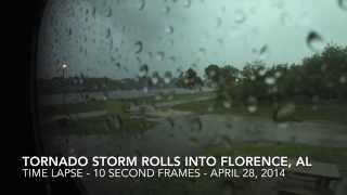 Storm Comes Into Florence AL Time Lapse