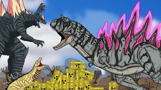 CARNOTAURUS ZILLA!!! Space Godzilla VS Carnotaurus zilla