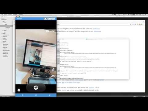 ionic 2 installation et application camera