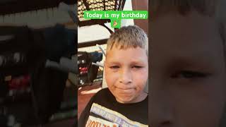 It’s my birthday