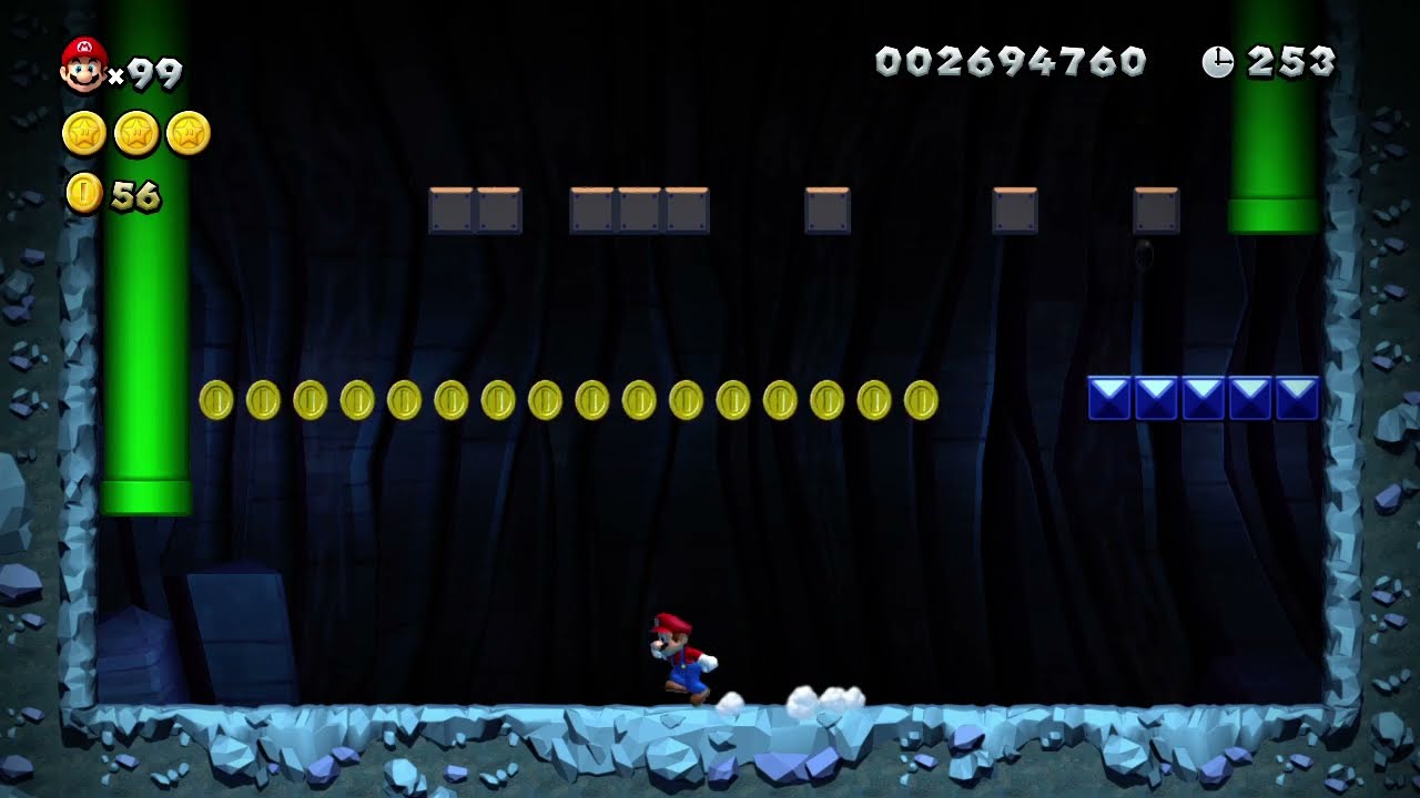 How to get the 3rd star coin at Soda Jungle-6 on New Super Mario Bros. U Deluxe