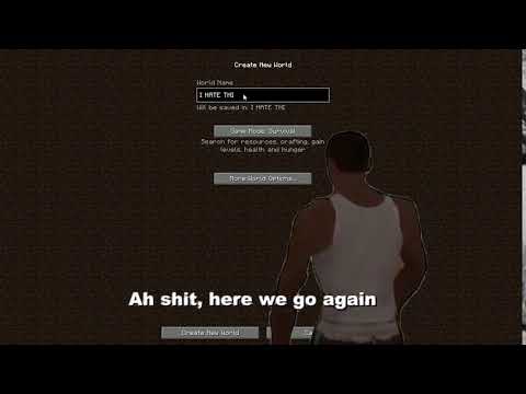 When You haven't played Minecraft in years!