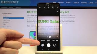 How to Customize Camera Watermark in SAMSUNG Galaxy A51 – Personalize Watermark Section screenshot 5