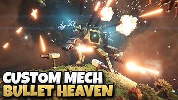Build Your Own Mech Bullet Heaven Roguelite! | Project Lazarus
