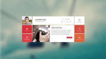 MetroCV - OnePage Resume Portfolio WordPress Theme
