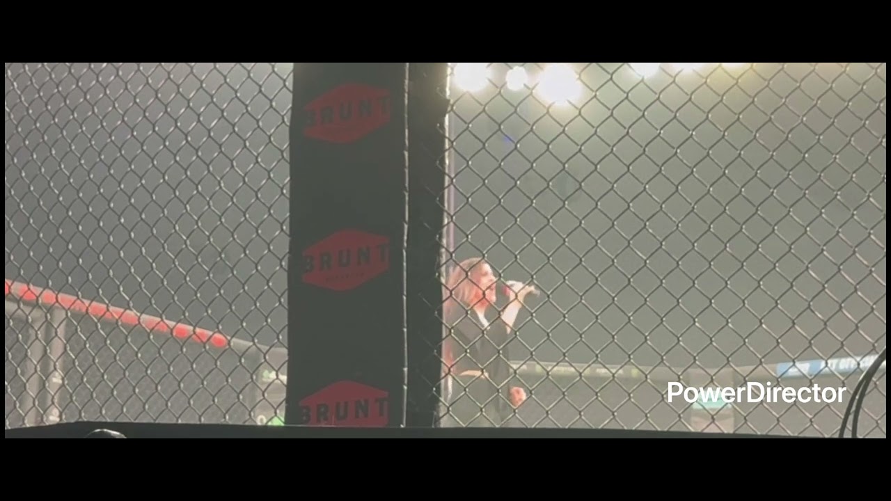 Jennifer Wylde - National Anthem LFA 215 UFC/MMA Fight Night 2025 @ Ventura Fairgrounds 