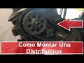 Reconstrucción Motor Toyota 2T 3T parte 12 (puesta a punto de la distribución)