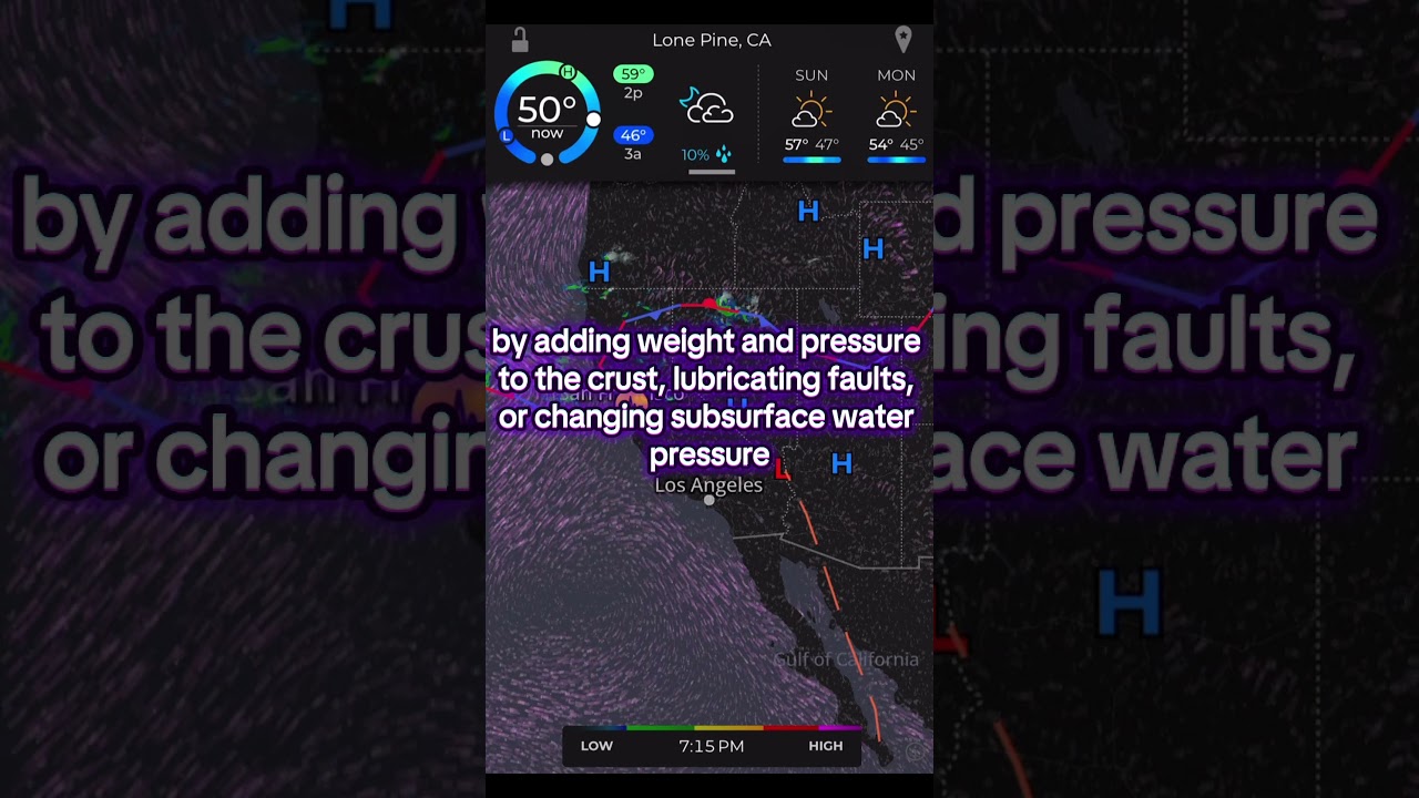 Rain To Trigger Earthquakes In Cali For Xmas 