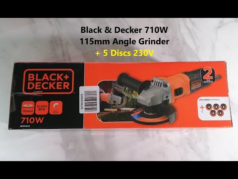 Black and Decker Angle Grinder KG15-b1 Restoration 