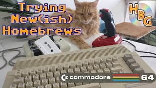 Checking out some recent C64 homebrews!