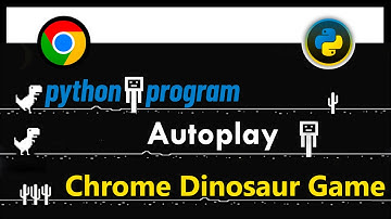 Automate Chrome Dino Game with Python | Python Game Bot