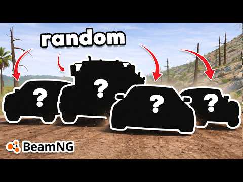 RANDOM CAR CHALLENGE IN BEAMNG (Disaster)
