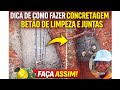 BETÃO DE LIMPEZA E JUNTAS DE DILATAÇÃO, como fazer colocação de massa de limpeza de fundação