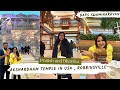 Akshardham temple in robbinsville new jersey  usa  swaminarayan baps  hindu temple in america