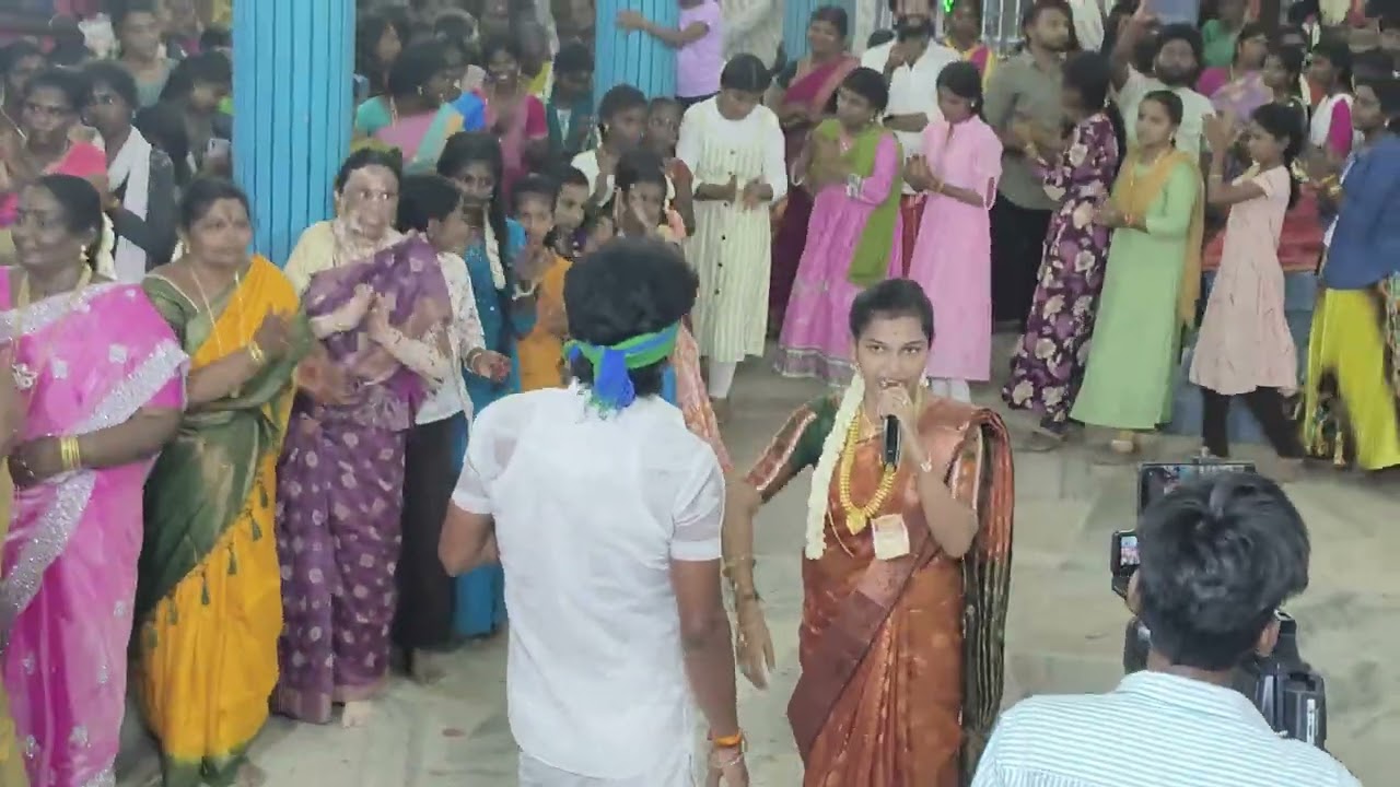 சத்யா கும்மி பாட்டு வளைந்து ஒரு நெளிந்து ஆடும் பெண்கள் 🔥💞