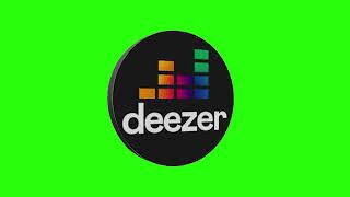 Green Screen Logo Deezer 3D - Deezer 3D On