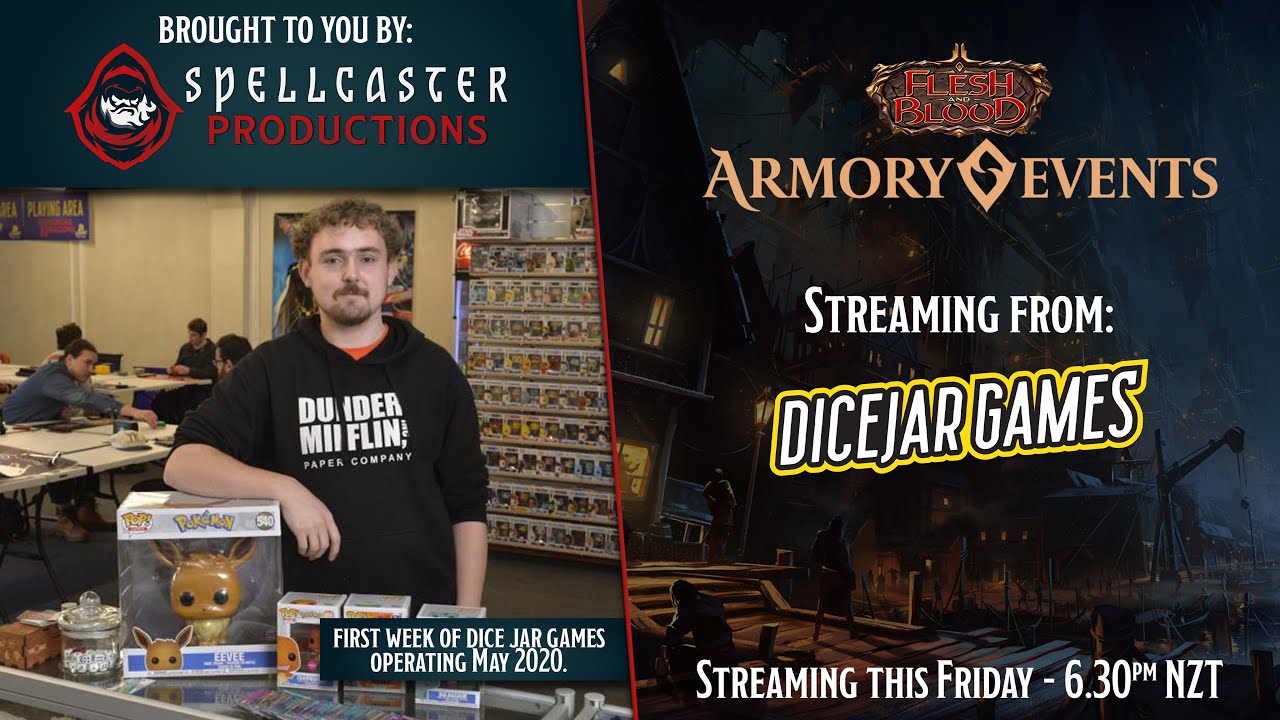 Flesh and Blood The Final Streamed Dice Jar Armory Event Classic