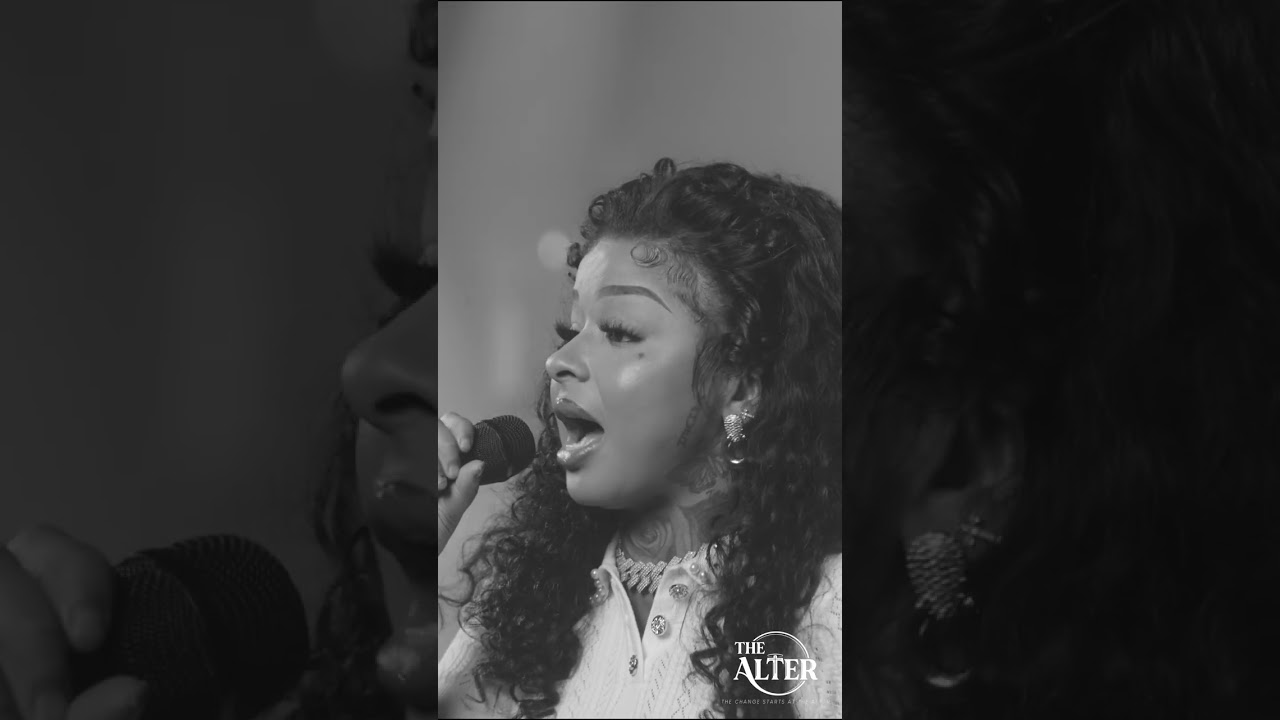 Chrisean brought us all to tears with her heart felt worship at The Alter.