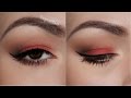 Макияж с КРАСНЫМИ ТЕНЯМИ: модный тренд ОСЕНИ | Fall makeup tutorial | EH