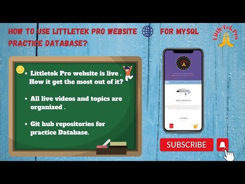 MySQL practice database (LittleTekPro website)?