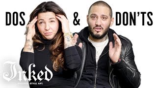 Celebrity Tattoo Dos and Don'ts with Dez and Trudy | INKED Net Worth