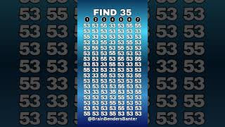 Test Your COGNITIVE Brain Skills With This FAST Number Game! #shorts