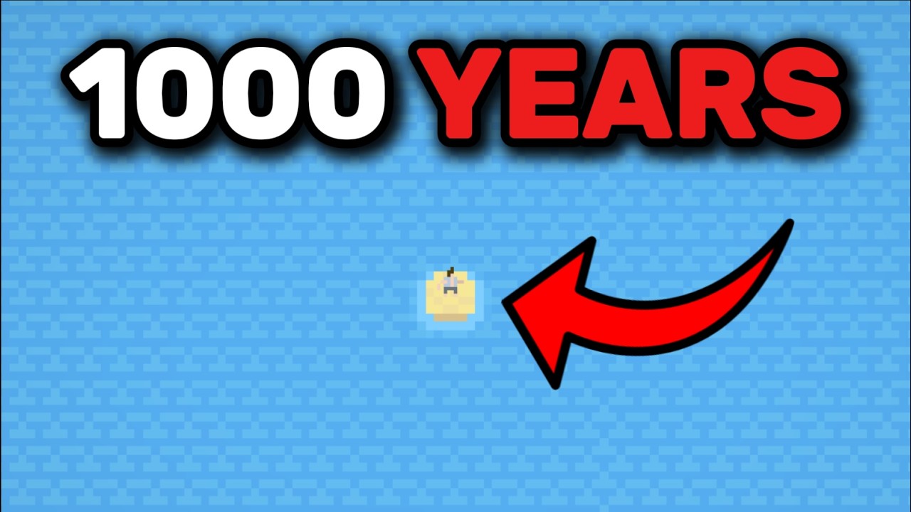 I Left 1 Human On A SINGLE TILE For 1000 YEARS In WorldBox!