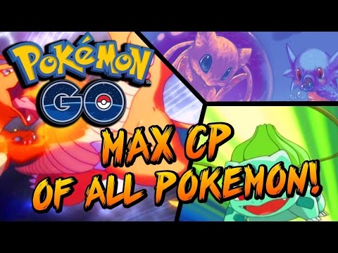 Pokemon Go Max Cp Chart Per Level