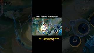 In Practice 🤯 In Rank game 🗿 #mlbb #miniatureart #mobilelegends #moba #moba5v5  #montage #ml