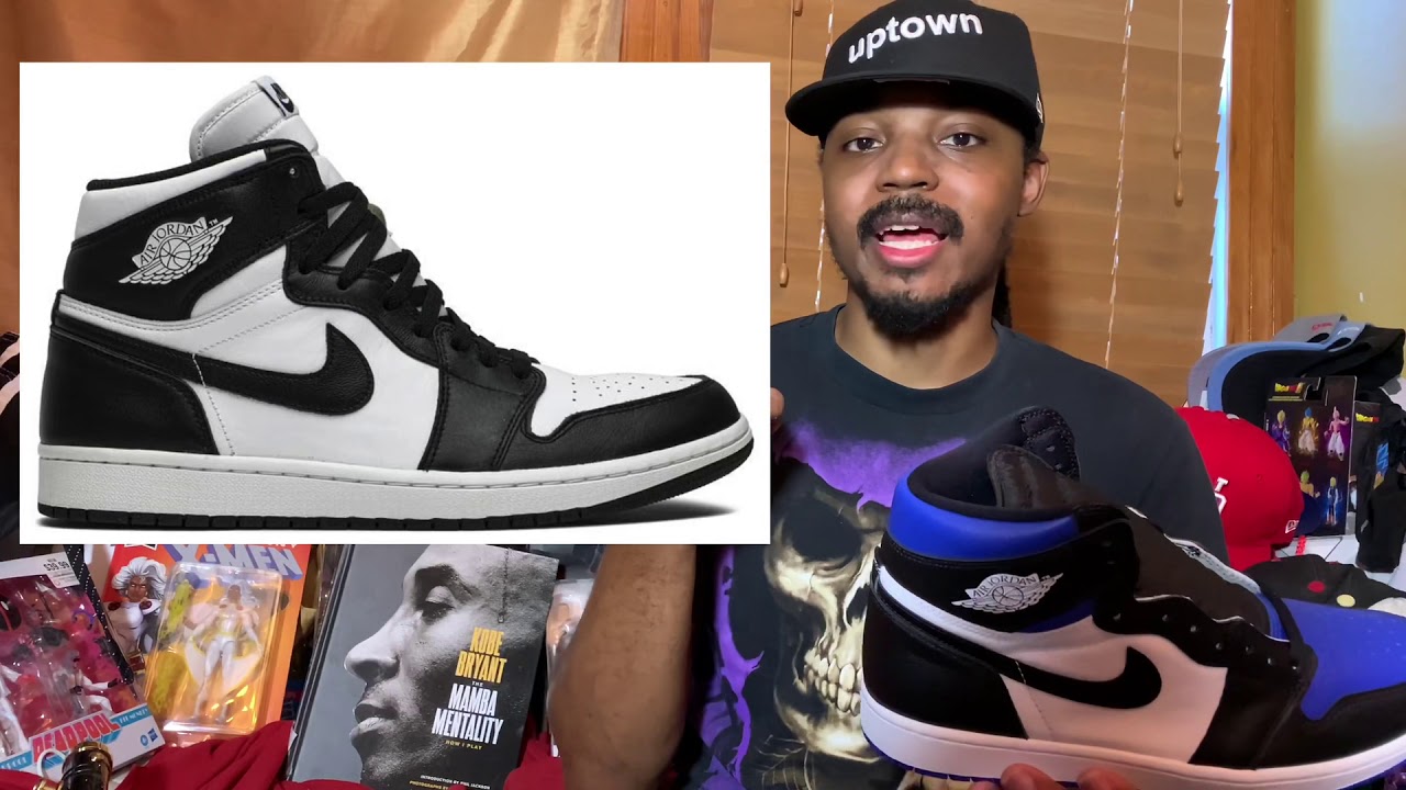 Air jordan 1 royal toe review and first impression - YouTube