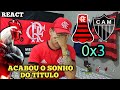 React flamengo 0x3 atltico mg melhores momentos e gols brasileiro 2023