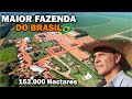 CONHEÇA A MAIOR FAZENDA DO BRASIL - Fazenda Roncador