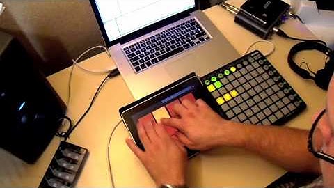 quick testing TouchOSC + OSCulator + Ableton Live + iPad