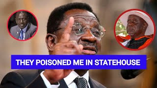 THEY POISONED ME IN STATEHOUSE BUT AM NOW OKAY; ANGRY OBURU WITH SHOCKING SPEECH ON HOW RAILA KILLED