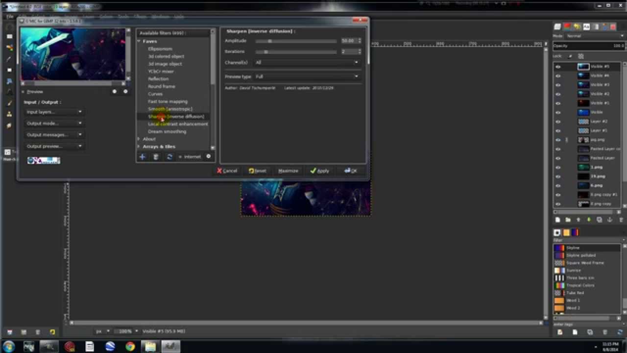 Making Your First Signature on Gimp (Effect on a Signature) - YouTube