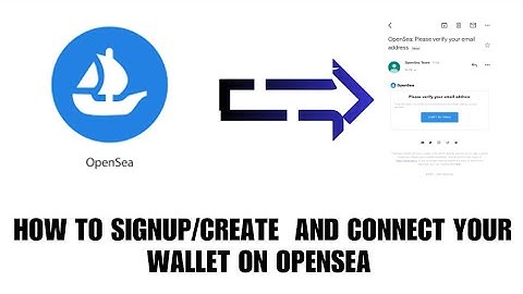 How to create account and connect your metamask wallet on opensea