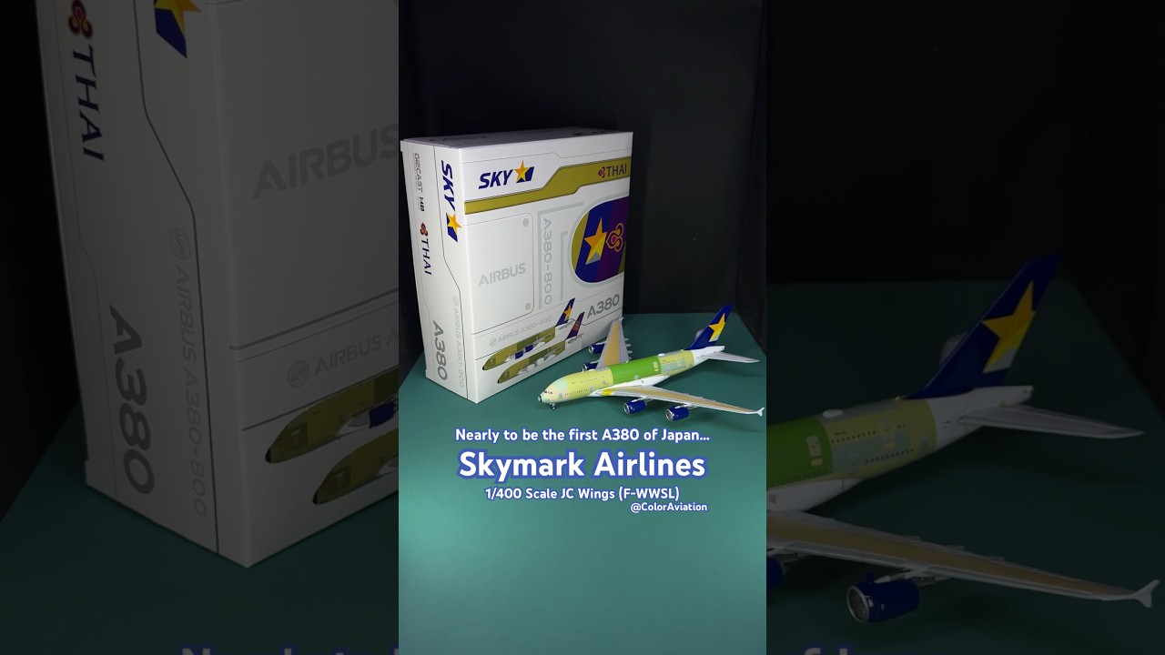 Nearly to be the first A380 of Japan JC Wings 1/400 Scale