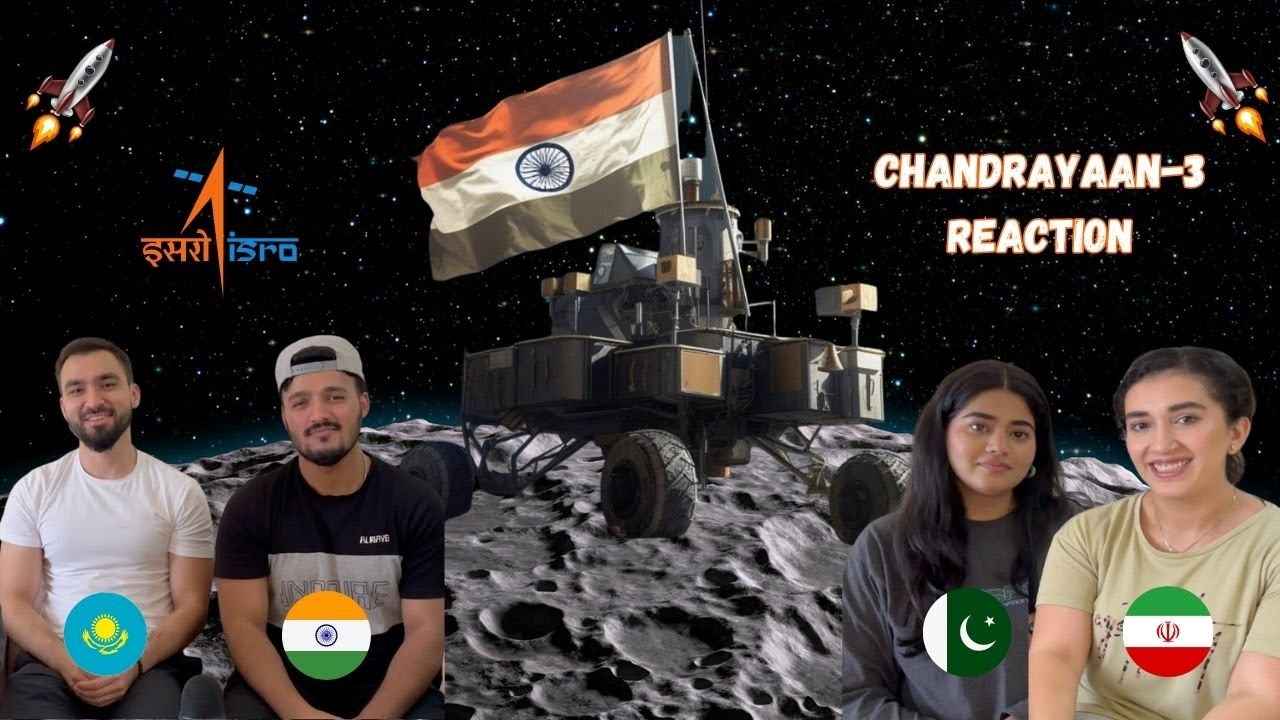 Chandrayaan-3 Reaction | Historic Moment | Foreigners React