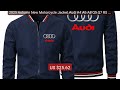 2025 Autumn New Motorcycle Jacket Audi A4 A6 A8 Q5 Q7 RS Logo ... — Hot Deal 2026 | Limited Offer!